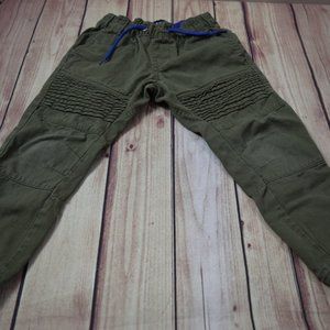 DKNY Boys Size 6 Green Jogger Style Pants